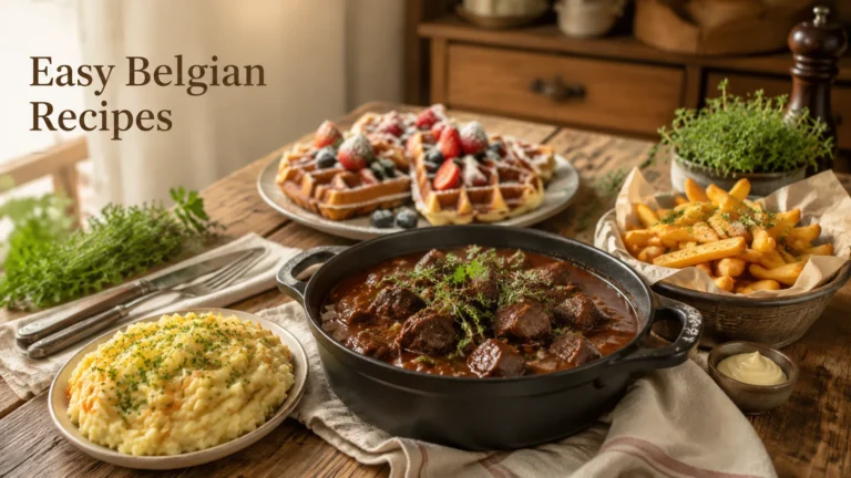 Easy Belgian Recipes at Home for Simple, Authentic Family Meals