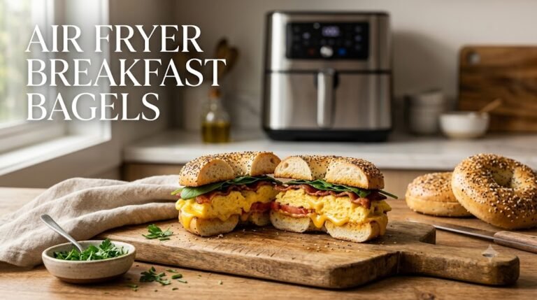 Best Air Fryer Bagels for Fast and Easy Breakfasts